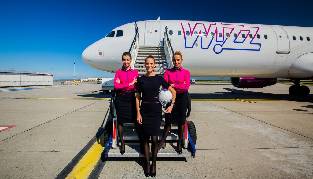 Wizzair keleiviai skrydžio metu seks EURO 2016 naujienas 