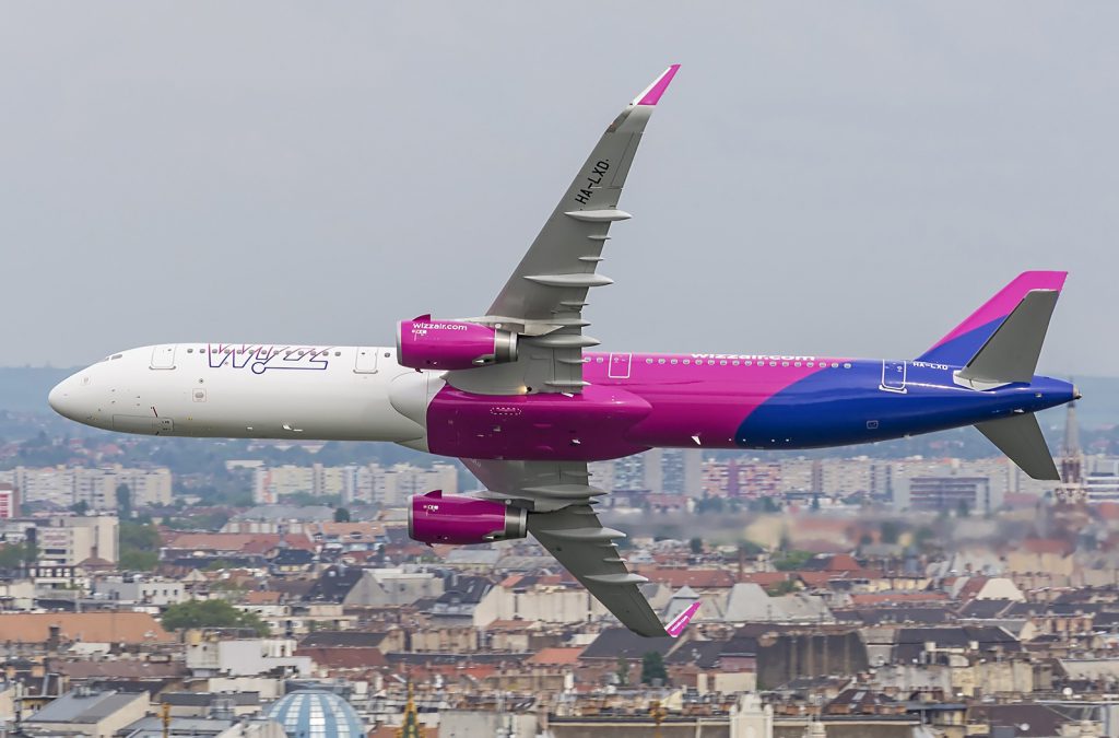 Bandomi nauji Wizzair lėktuvai 