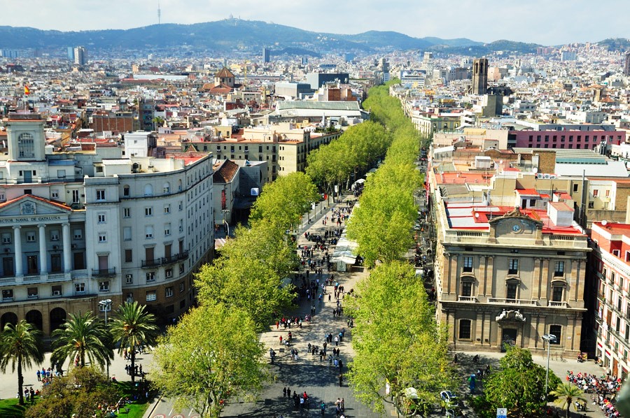 Ką aplankyti Barselonoje. La Rambla