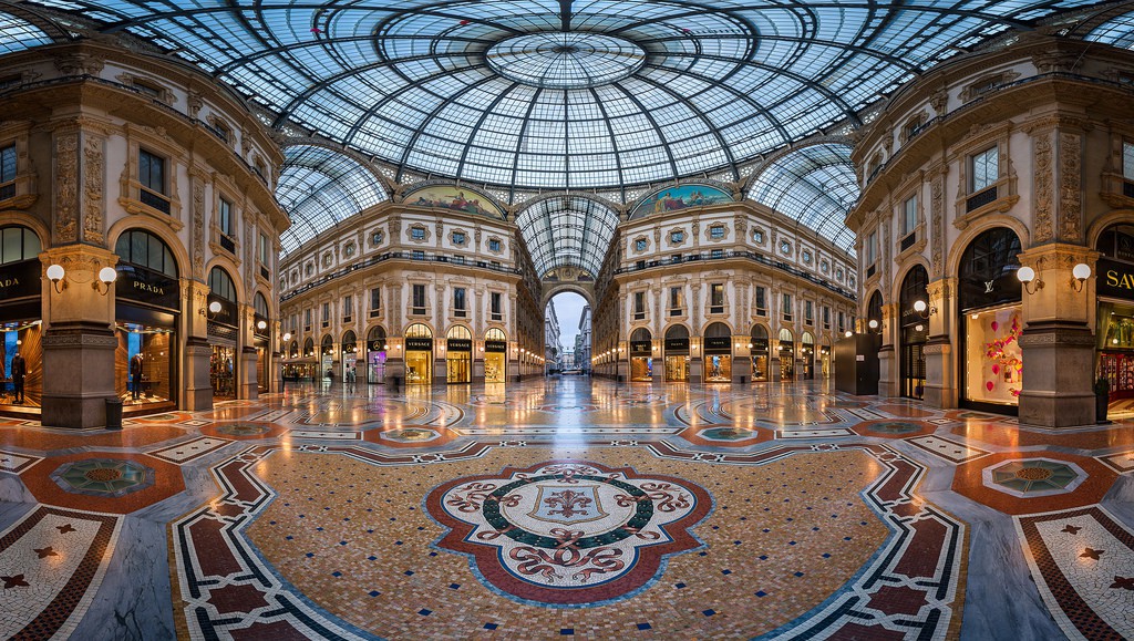 Ką aplankyti Milane. Viktoro Emanuelio II galerija