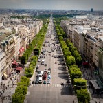 Nemokamos pramogos Paryžiuje. Avenue des Champs Elysees