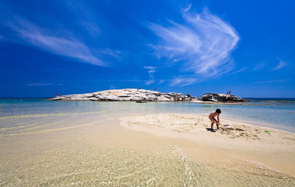 Paplūdimiai Sardinijoje. Costa Rei