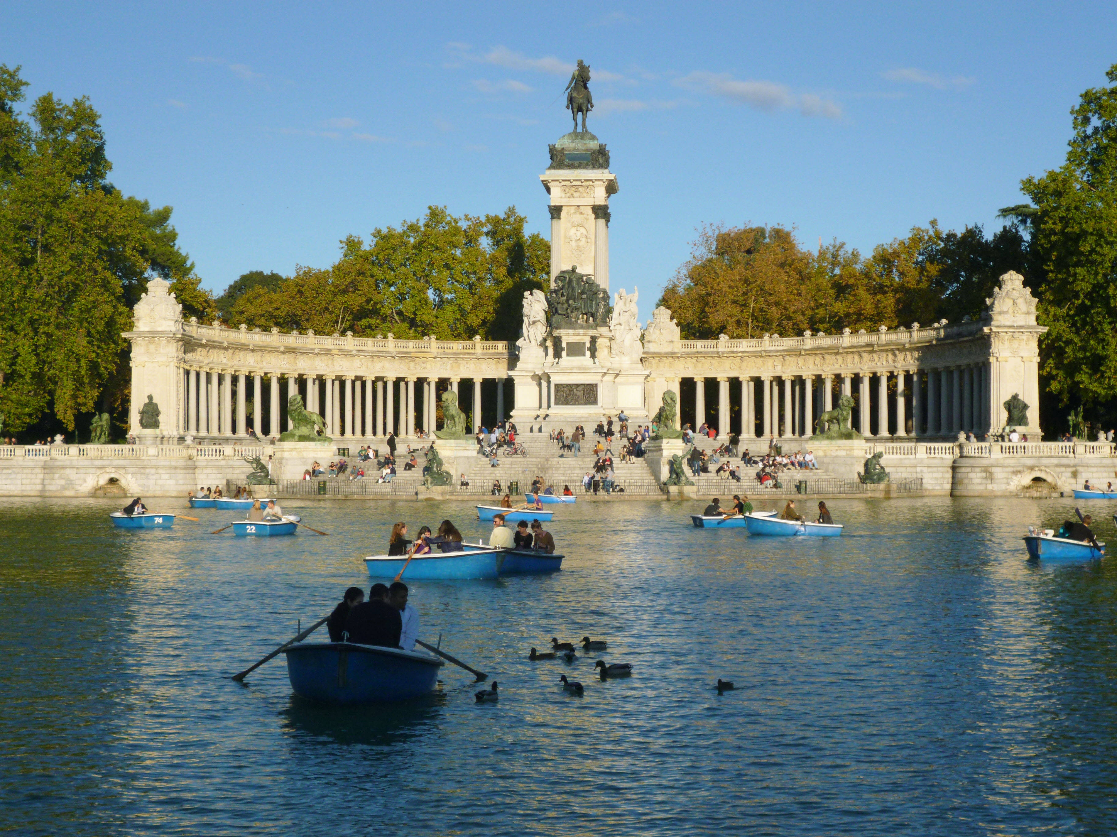 Parque del Retiro parkas