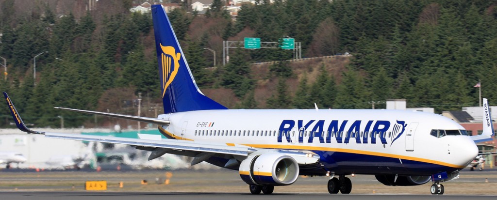 Ryanair skrydis su vaikais