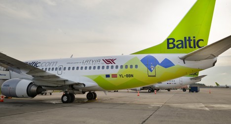 airBaltic lėktuvo bilietų išpardavimas